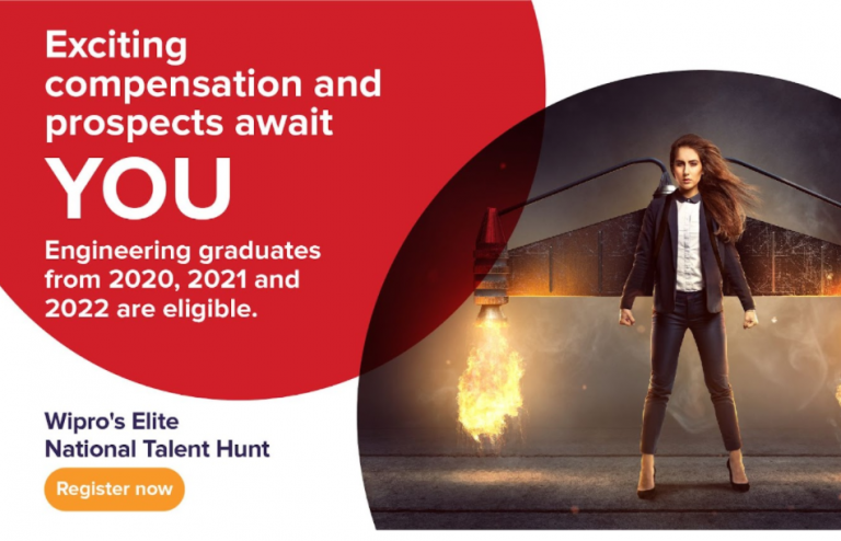 Wipro Elite National Talent Hunt Hiring For 2020 2021 2022 Batch