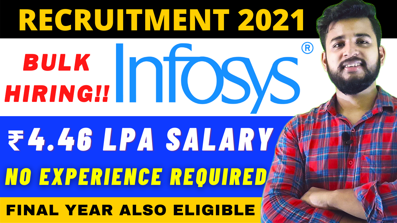 Infosys Recruitment 2021 | Infosys Careers For Freshers | Off Campus ...