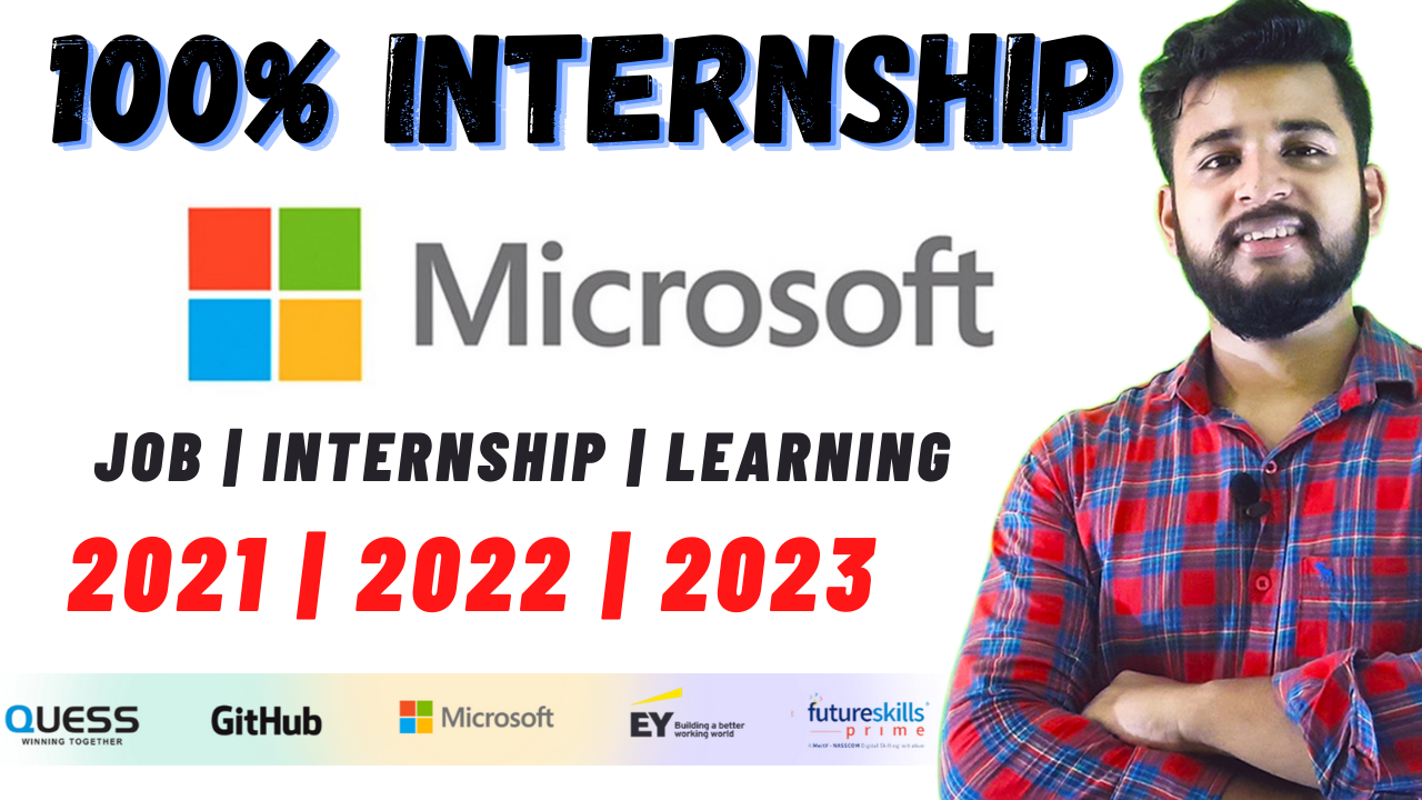 Microsoft Future Ready Talent Program | 100% Internship For 2021 2022 ...