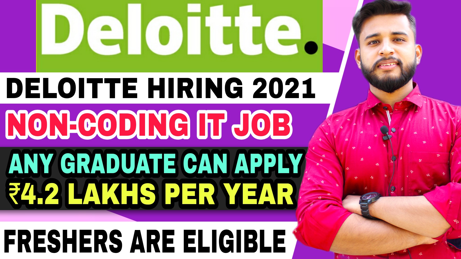 Deloitte Recruitment 2021 